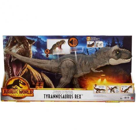 Jurassic World T-Rex Golpea Y Devora con Sonidos