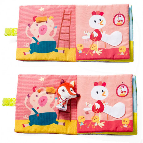 libro-de-tela-con-marioneta-de-dedo-doctora-alice (2) libro de tela con marioneta de dedo doctora alice 2