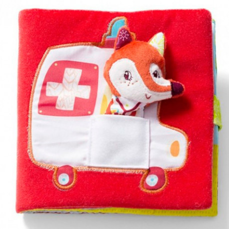 libro-de-tela-con-marioneta-de-dedo-doctora-alice libro de tela con marioneta de dedo doctora alice