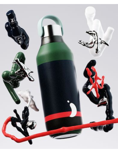 BOTELLA TERMO CHILLY'S SERIE 2 TATE 500 ML JEAN SPENCER 4 BOTELLA TERMO CHILLY'S SERIE 2 TATE 500 ML JEAN SPENCER - Imagen 4