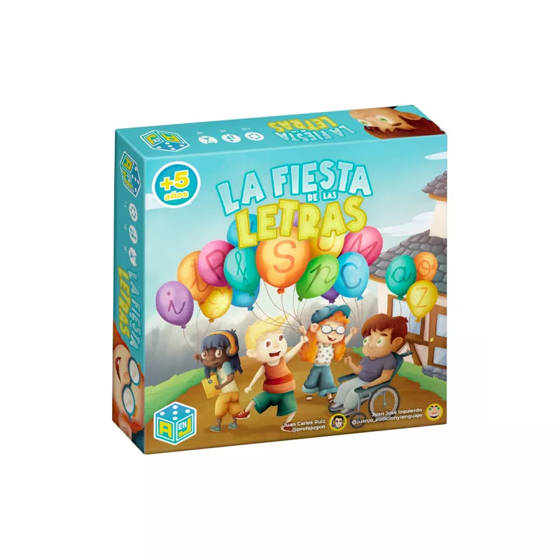 La Fiesta de las Letras - JUEGO DE MESA ÁTOMO 1 La Fiesta de las Letras - JUEGO DE MESA ÁTOMO