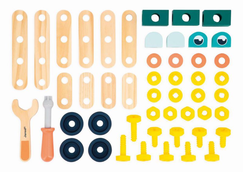 BRICO KIDS- BOTE 50PCS- JANOD 6 BRICO KIDS- BOTE 50PCS- JANOD - Imagen 6