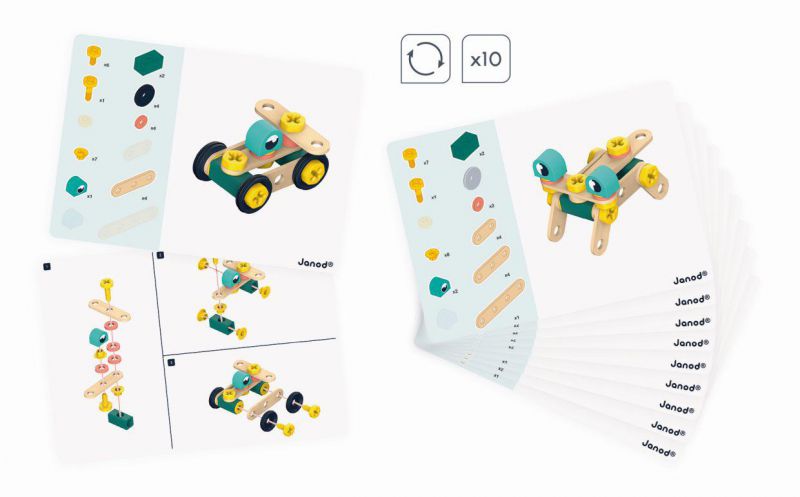 BRICO KIDS- BOTE 100PCS- JANOD 4 BRICO KIDS- BOTE 100PCS- JANOD - Imagen 4