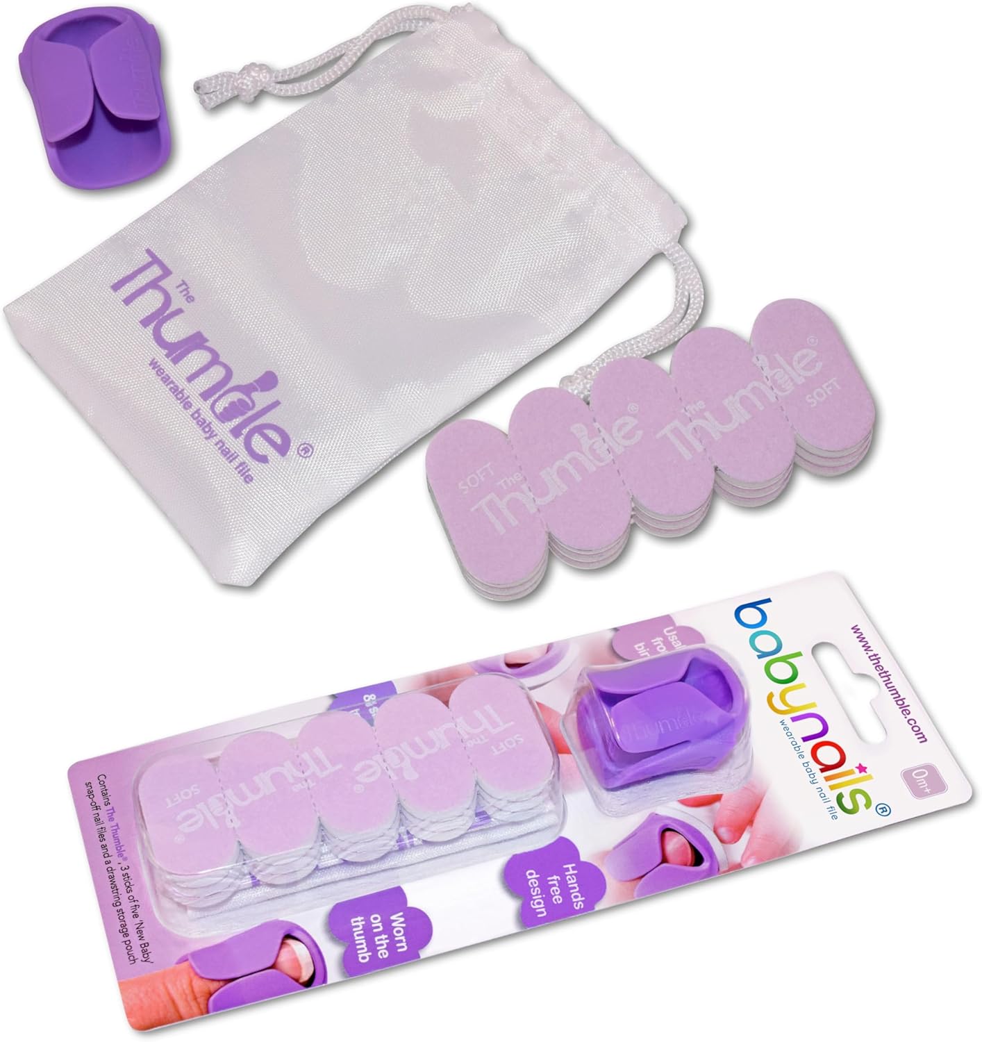 Set de cuidado de uñas para bebés - 0 meses Babynails 3 Set de cuidado de uñas para bebés - 0 meses Babynails - Imagen 3