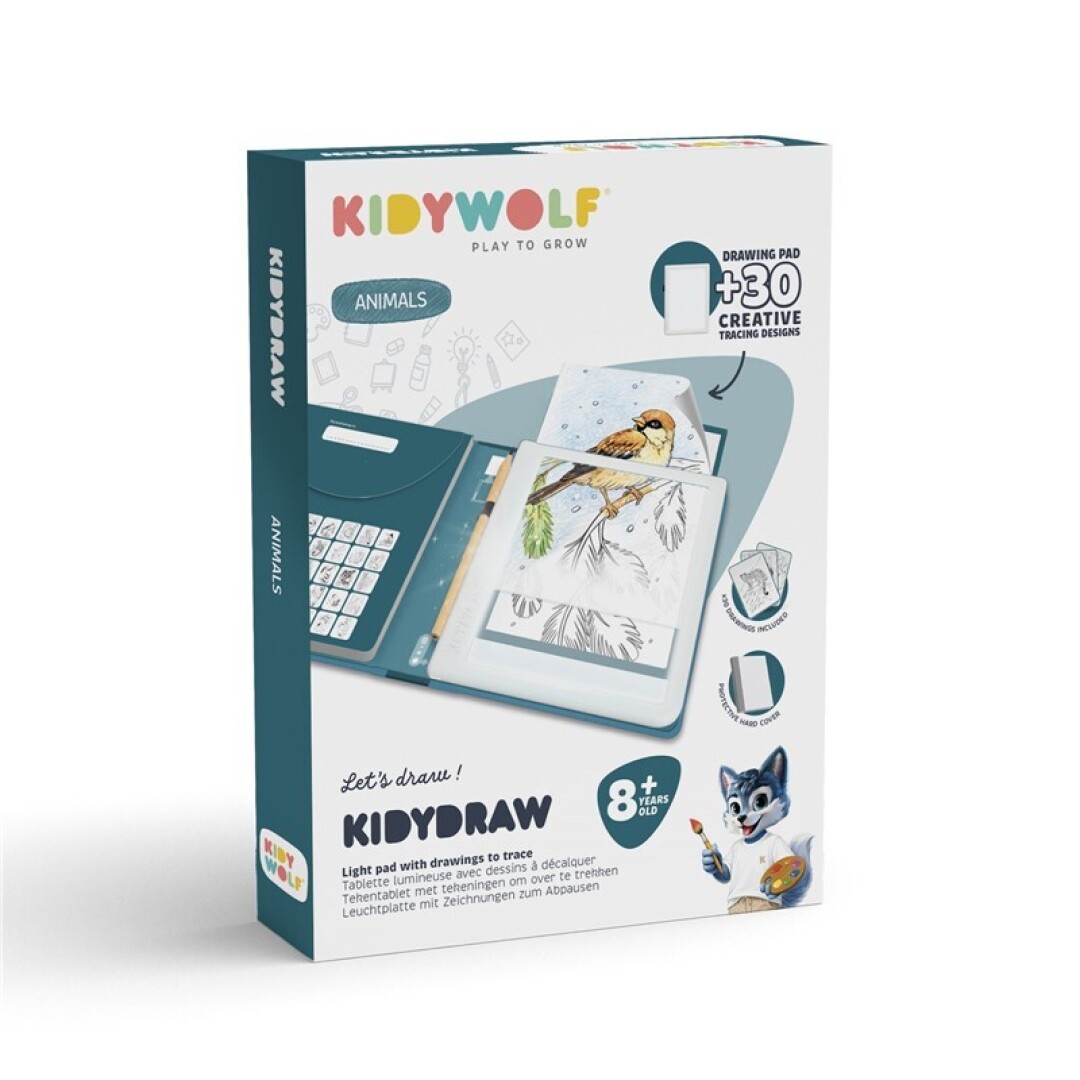 KIDYDRAW PAD – ANIMALES - KIDYWOLF 1 KIDYDRAW PAD – ANIMALES - KIDYWOLF