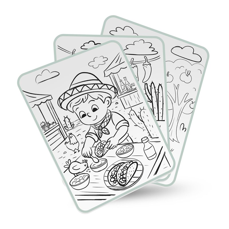 KIDYDRAW PAD - ALIMENTOS- KIDYWOLF 3 KIDYDRAW PAD - ALIMENTOS- KIDYWOLF - Imagen 3