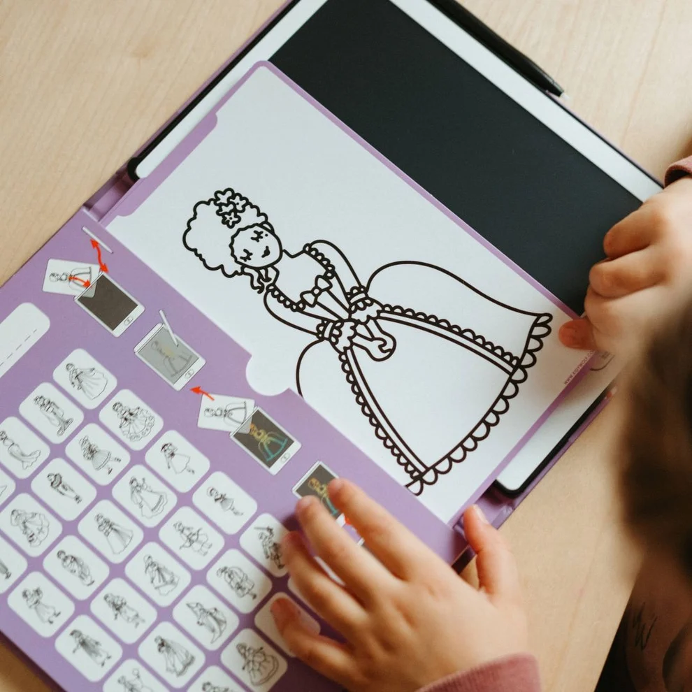 KIDYDRAW MINI – PRINCESAS – TABLET DE DIBUJO 2 KIDYDRAW MINI – PRINCESAS – TABLET DE DIBUJO - Imagen 2