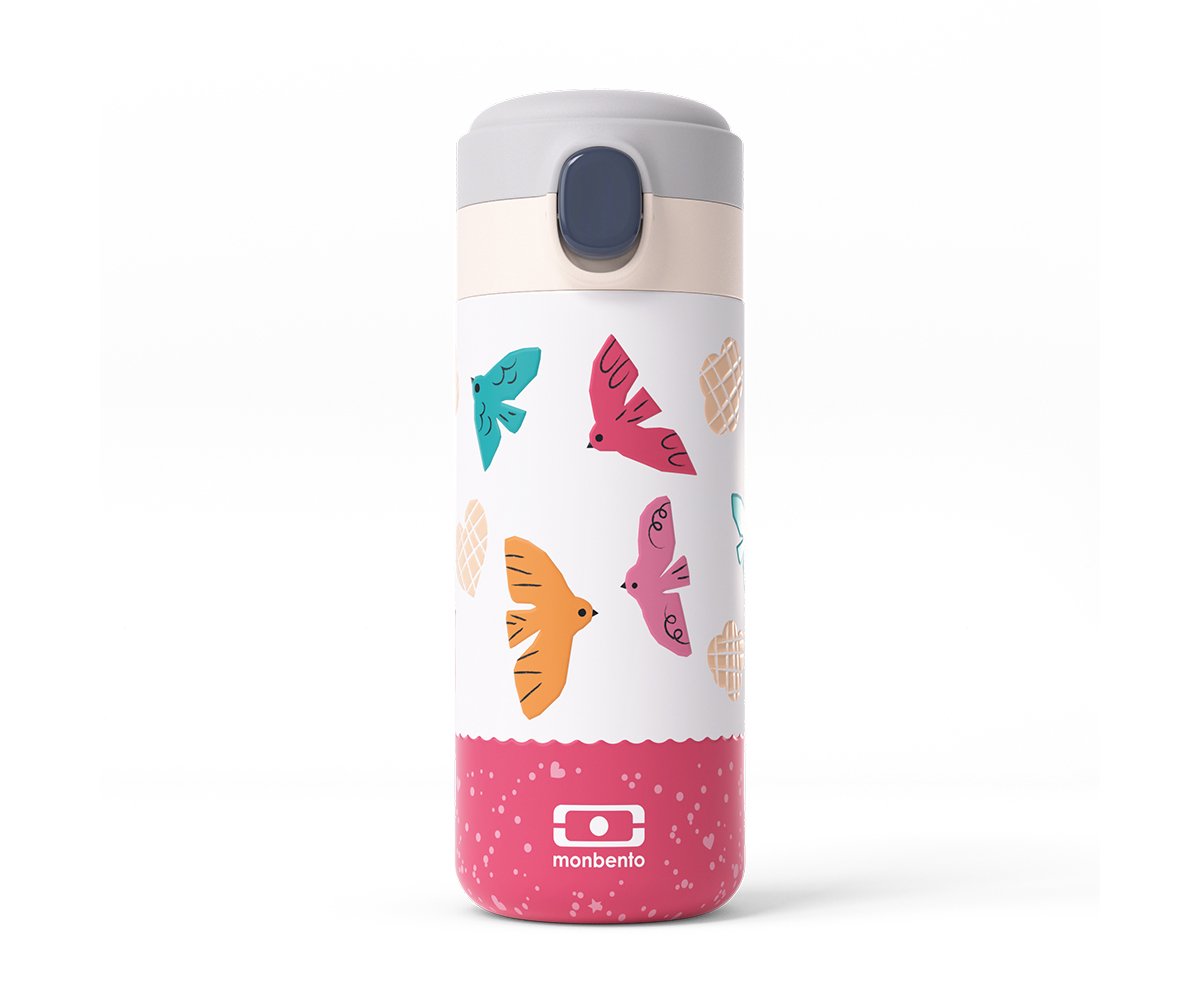 BOTELLA TERMICA POP MONBENTO – BIRDS - 360ML 1 BOTELLA TERMICA POP MONBENTO – BIRDS - 360ML