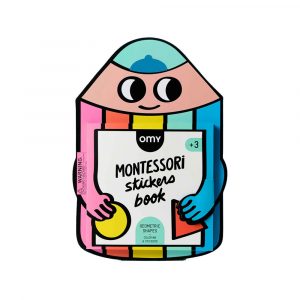 LIBRO MONTESSORI STICKERS FORMAS GEOMETRICAS - OMY