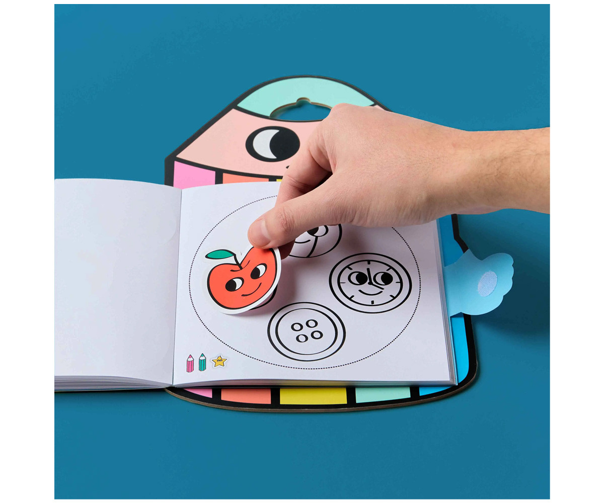 LIBRO MONTESSORI STICKERS FORMAS GEOMETRICAS - OMY 5 LIBRO MONTESSORI STICKERS FORMAS GEOMETRICAS - OMY - Imagen 5