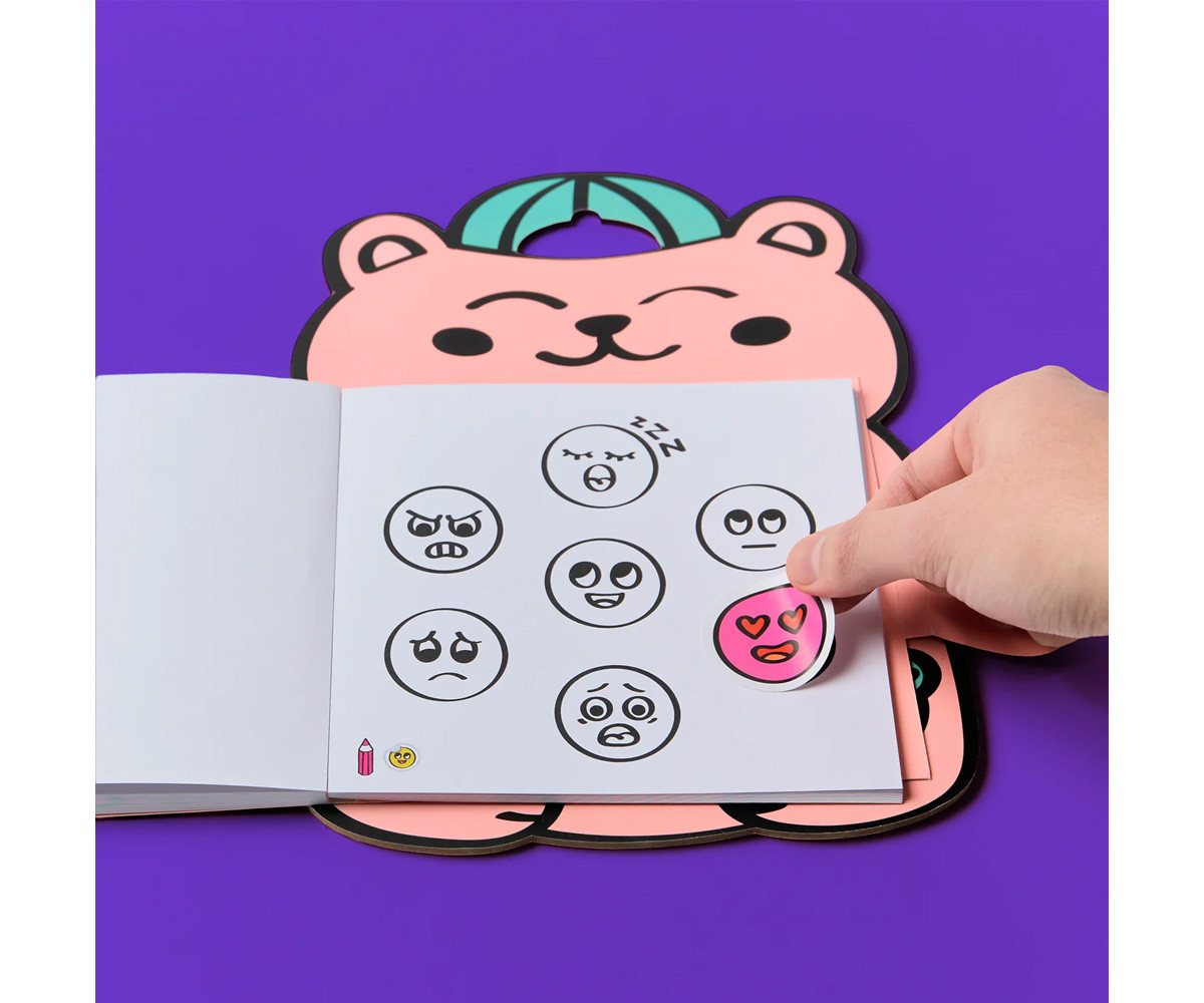 LIBRO MONTESSORI STICKERS EMOCIONES – OMY 2 LIBRO MONTESSORI STICKERS EMOCIONES – OMY - Imagen 2