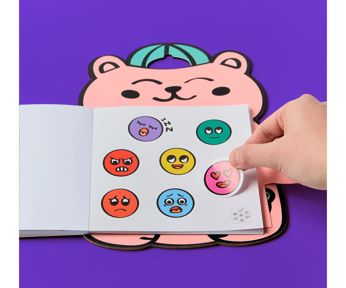 LIBRO MONTESSORI STICKERS EMOCIONES – OMY 3 LIBRO MONTESSORI STICKERS EMOCIONES – OMY - Imagen 3