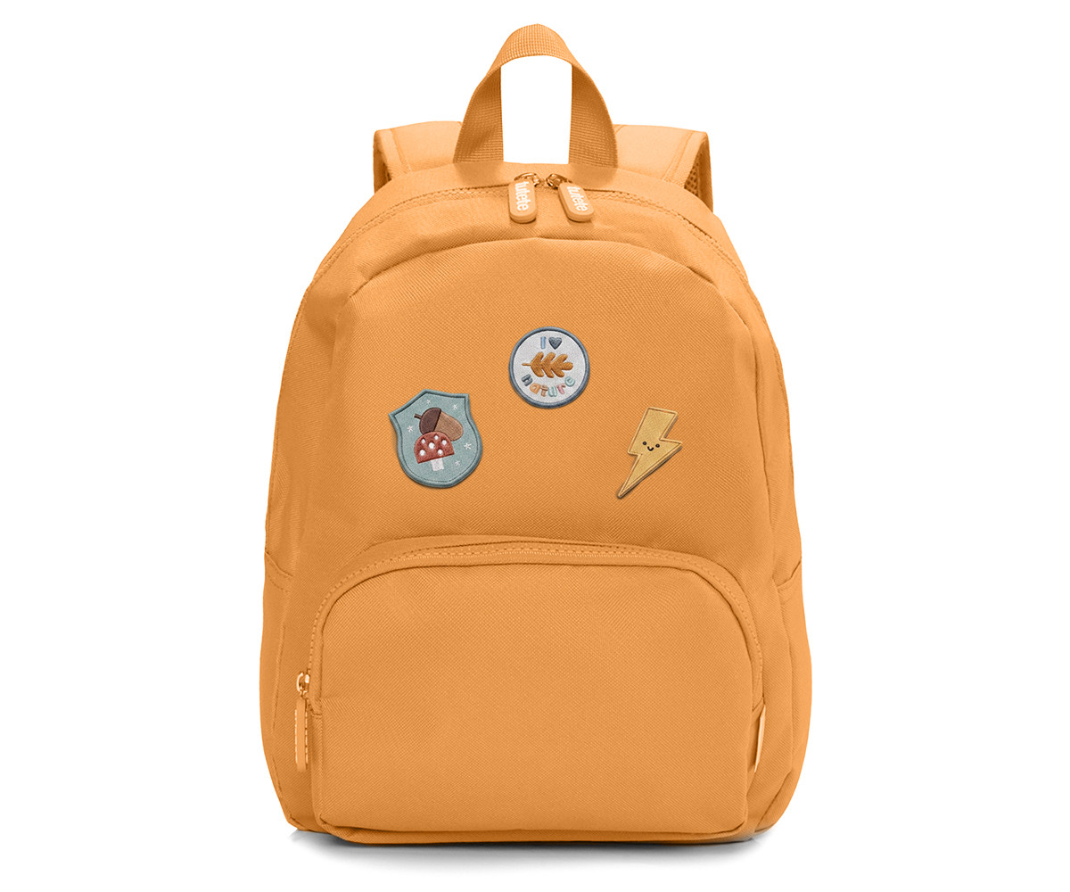 Mochila Solid Color Mustard + 6 Parches Autoadhesivos Nature