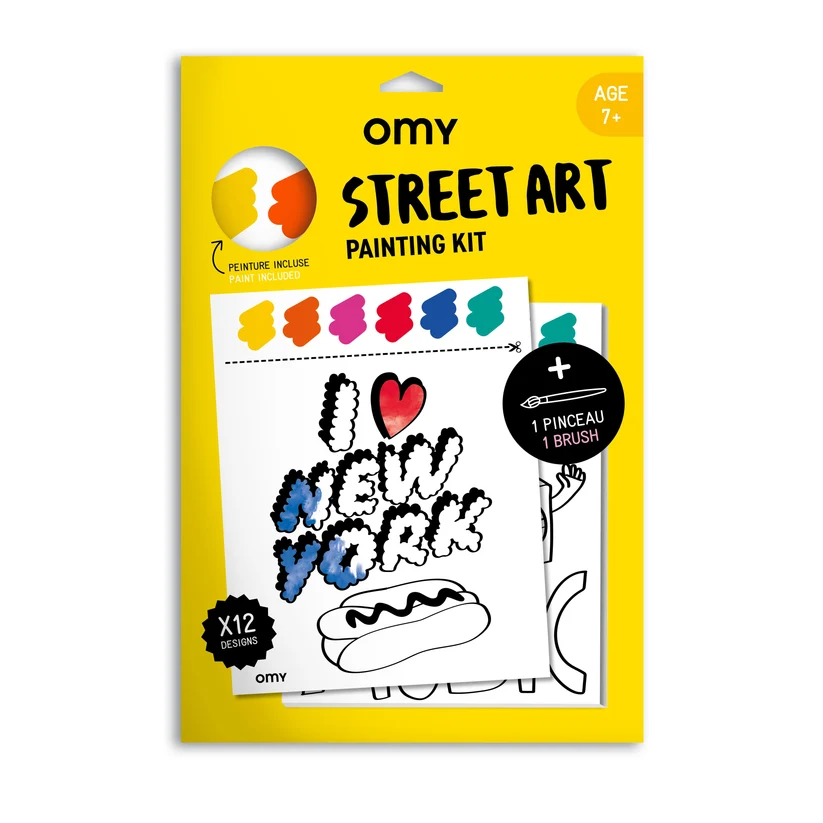 KIT PINTURA ACUARELA STREET ART – OMY