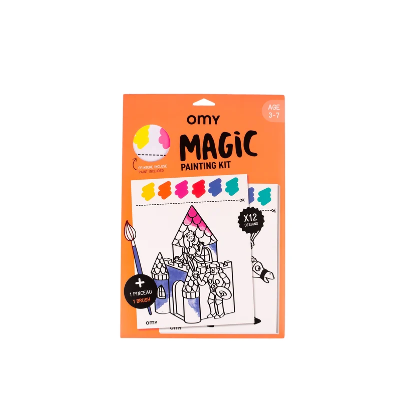 KIT PINTURA ACUARELA MAGIC - OMY