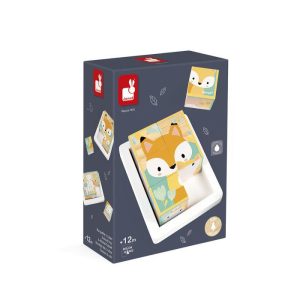 PUZZLE MADERA BANDEJA DE 6 CUBOS