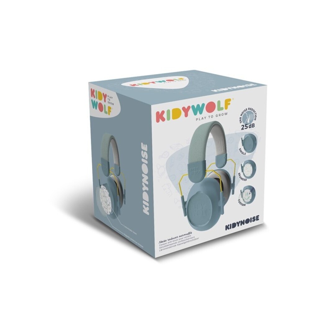 CASCOS ANTIRUIDO KIDYNOISE INFANTIL +5 - KIDY WOLF