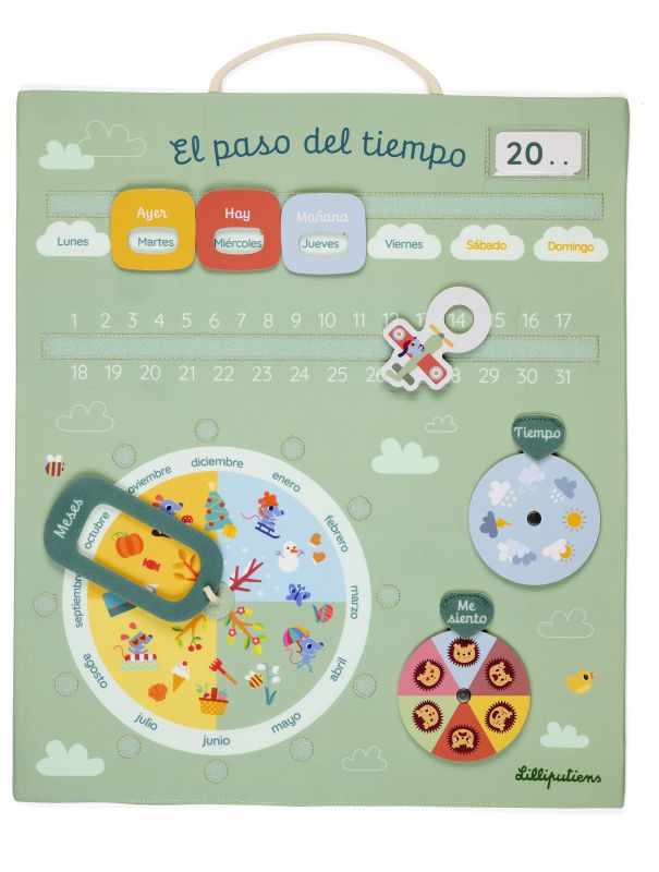CALENDARIO DEL TIEMPO - LILLIPUTIENS