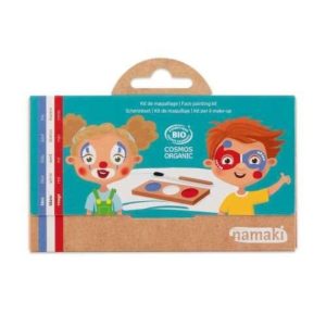 KIT MAQUILLAJE 3 COLORES Payaso & Arlequin - NAMAKI