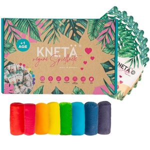 SET 8 COLORES 50GR PLASTILINA - KNETA