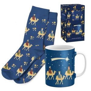 SET REGALO TAZA CON CALCETINES