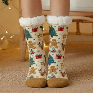 CALCETINES BORREGUITO TALLA UNICA 36-42